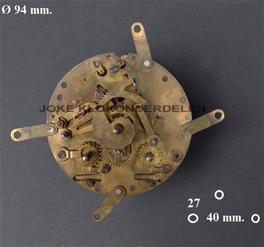 = Uurwerk voor onderdelen = Pheilkreuz =47832 - 0