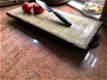 snijplank , rustieke houten snijplank - 1 - Thumbnail