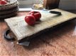 snijplank , rustieke houten snijplank - 2 - Thumbnail