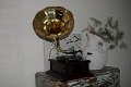 grammofoon speler, platenspeler-grammofoon - 1 - Thumbnail