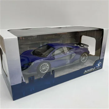 1:18 Solido 1804502 McLaren 600LT Coupe 2018 Purple metallic - 0