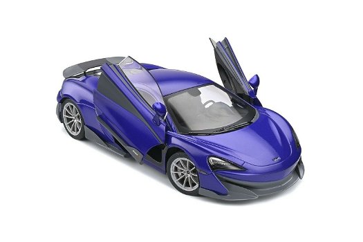 1:18 Solido 1804502 McLaren 600LT Coupe 2018 Purple metallic - 3