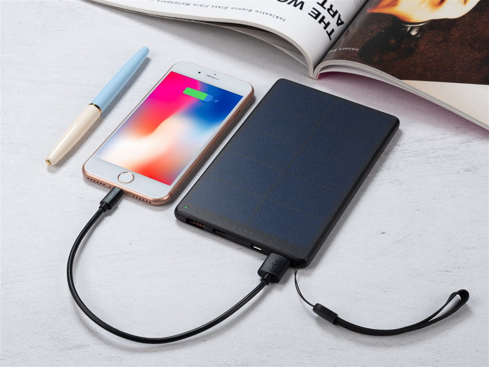 Urban Solar Powerbank 10000 geschikt voor alle merken - Afbeelding 4