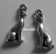 bedel/charm : sphynx cat - 20x8 mm (nog 15,) - 0 - Thumbnail