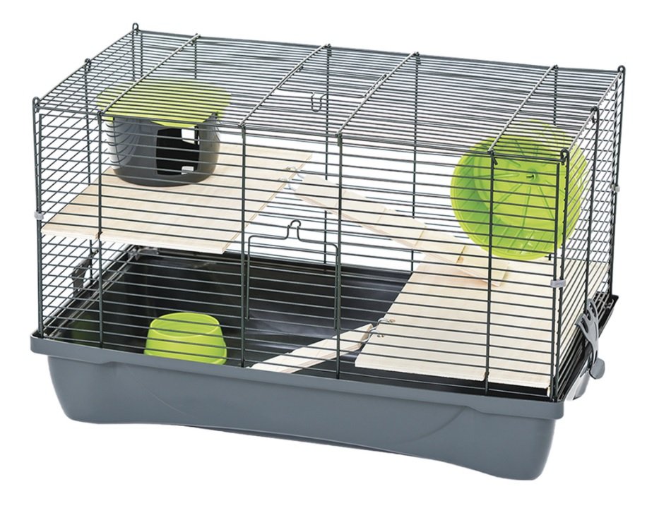 Hamsterkooi Flat Nature Mix - nr. 1