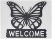 muurdecoratie , vlinder , welkom - 0 - Thumbnail