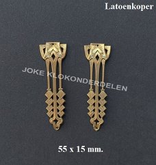 = 2 Ornamentjes = Jugendstil =47875