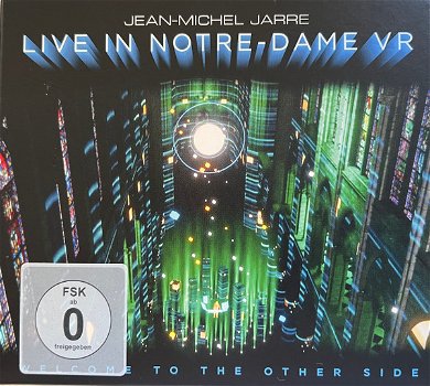 Jean-Michel Jarre – Welcome To The Other Side - Live In Notre-Dame VR (CD & Bluray) Nieuw/Gesealed - 0