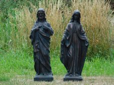 Here Jezus en Heilige Maria beelden  