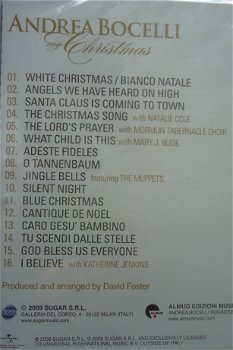 De nieuwe originele CD My Christmas van Andrea Bocelli. - 1