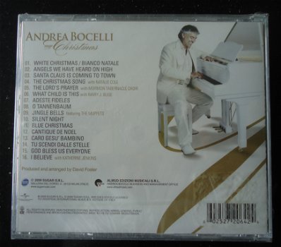 De nieuwe originele CD My Christmas van Andrea Bocelli. - 4