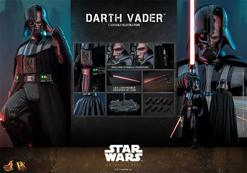 Hot Toys Star Wars Obi-Wan Kenobi Darth Vader DX27 - 0