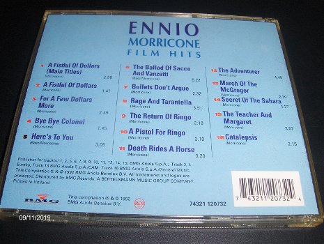 Love Songs-Unforgetable Memories-Remember the 50's-Enni Morricone Film Hits. - 7