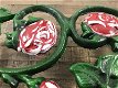 kapstokhaken met rozen - 5 - Thumbnail