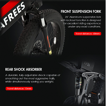FAFREES FF91 Electric Folding Mountain Bike 26 - 2