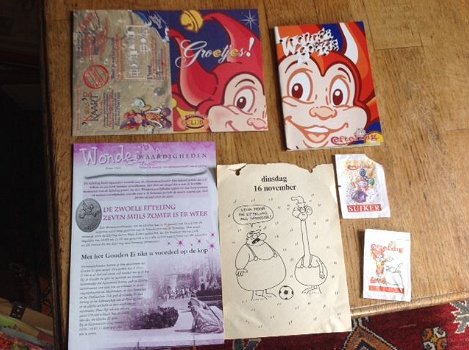 EFTELING - diverse folders, informatie enz - JAREN 1998 - 1999 - 2000 - 7