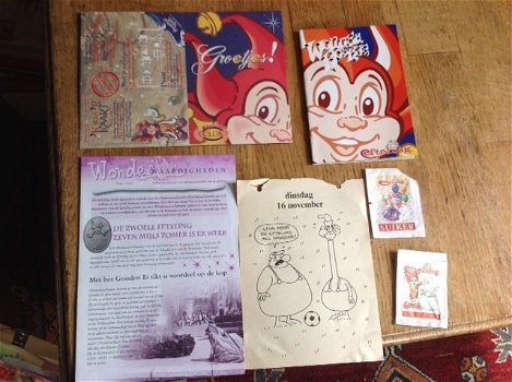 EFTELING - diverse folders, informatie enz - JAREN 1998 - 1999 - 2000 - 0