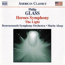 Marin Alsop  -  Bournemouth Symphony Orchestra - Philip Glass – Heroes Symphony / The Light   (CD)