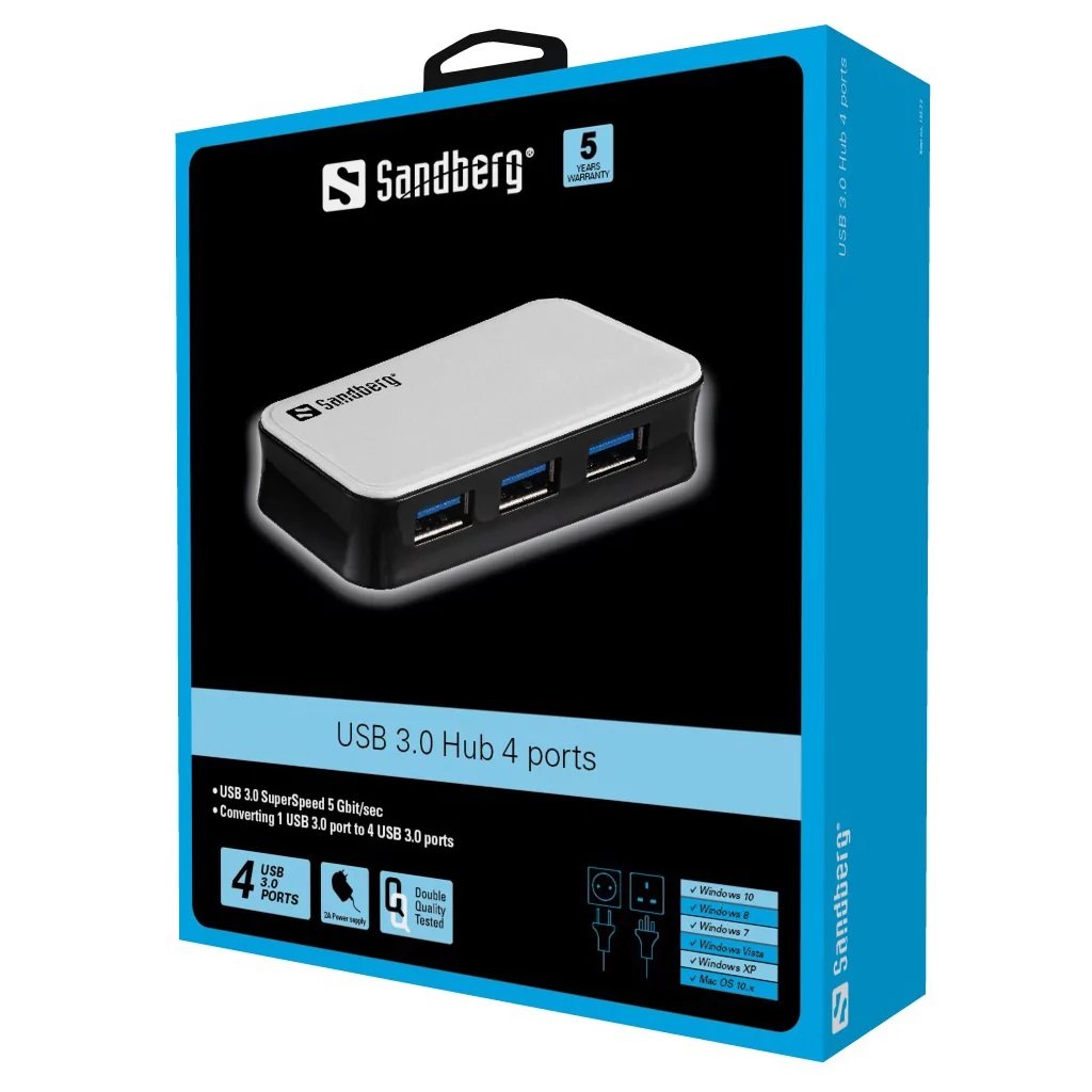USB 3.0 Hub 4 ports - Afbeelding 4