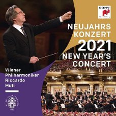 Riccardo Muti -  Vienna Philharmonic  – Neujahrskonzert 2021 New Year's Concert  (2 CD) Nieuw