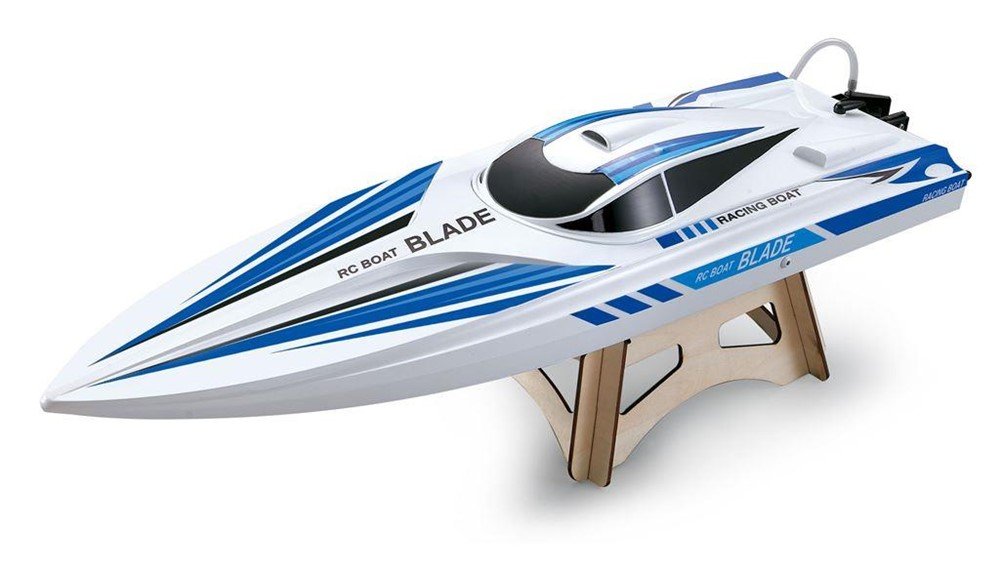 RC speedboot 26071 SPEEDBOOT BLADE MONO Wit/blauw 2,4 GHZ BIS 35KM/H Demo - nr. 1