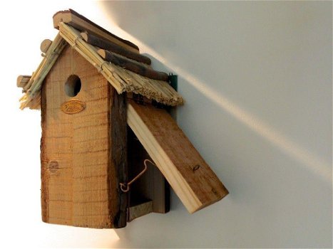 vogelhuisje, nestkast voor mezen, vogelhuis - 0