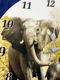 wandklok , klok met olifant - 4 - Thumbnail