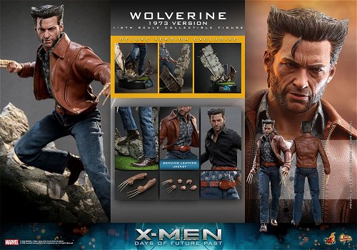 Hot Toys X-men Days Of Future Past Wolverine 1973 Deluxe Version MMS660 - 0