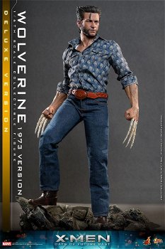 Hot Toys X-men Days Of Future Past Wolverine 1973 Deluxe Version MMS660 - 5