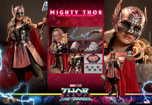 Hot Toys Thor Love And Thunder Mighty Thor Figure MMS663 - 0