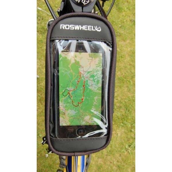 Frame Fietstas met telefoon display - Afbeelding 3