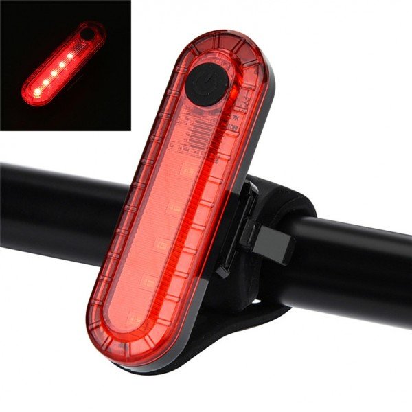 LED OPLAADBAAR ACHTERLICHT VIA USB - nr. 1