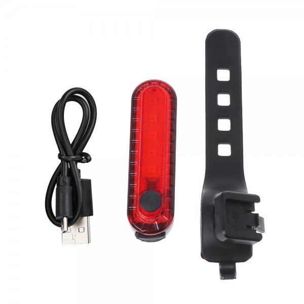 LED OPLAADBAAR ACHTERLICHT VIA USB - Afbeelding 2