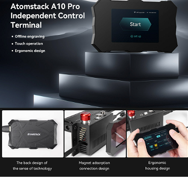 ATOMSTACK A10 Pro 10W Laser Engraver Cutter - 2