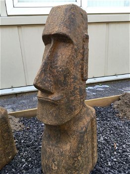 MOAI, groot stenen beeld, Paaseilanden , stenen beeld - 1