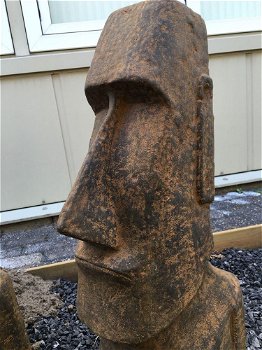 MOAI, groot stenen beeld, Paaseilanden , stenen beeld - 2