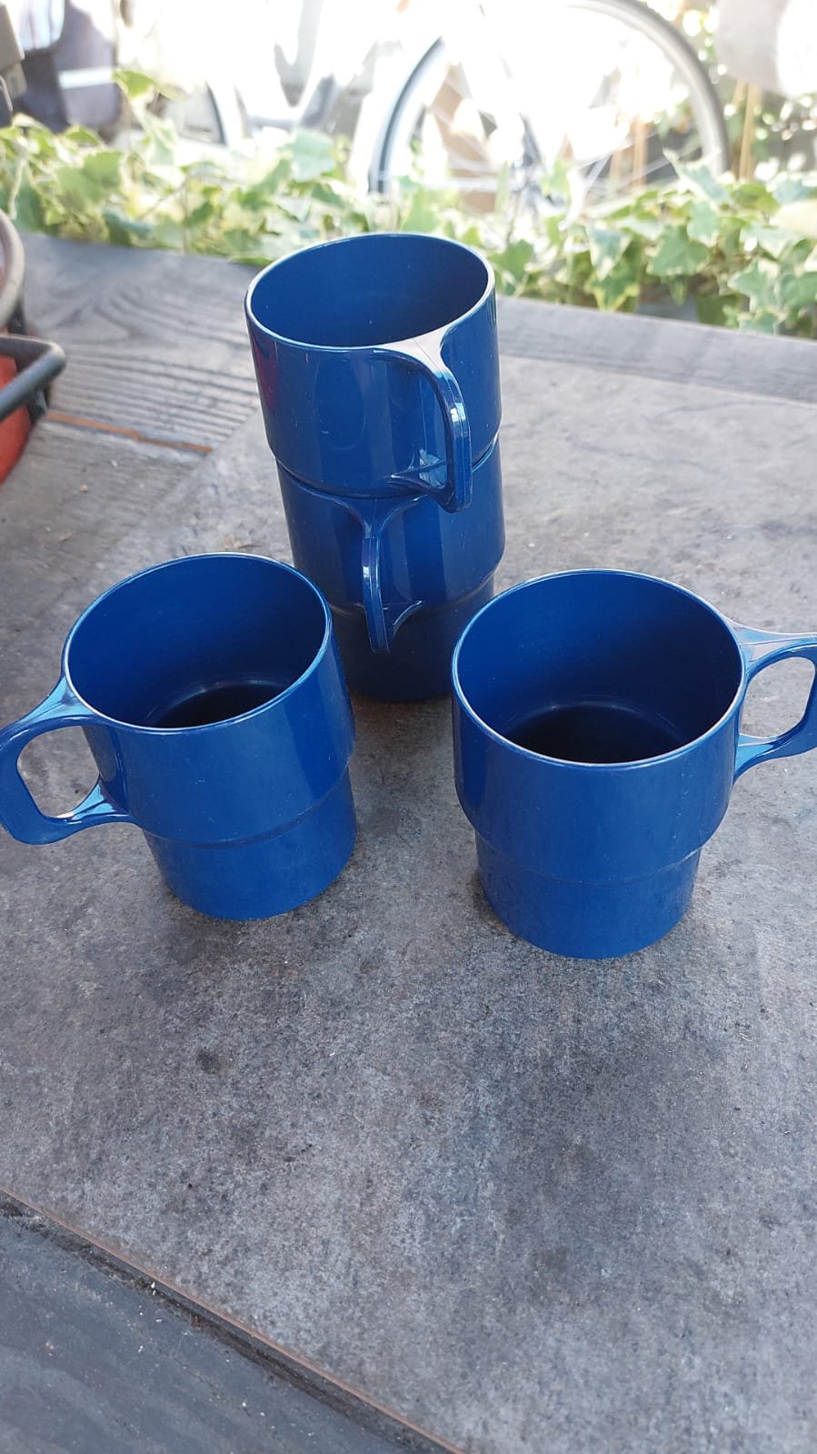 Coppia donker blauw Bekers - nr. 1