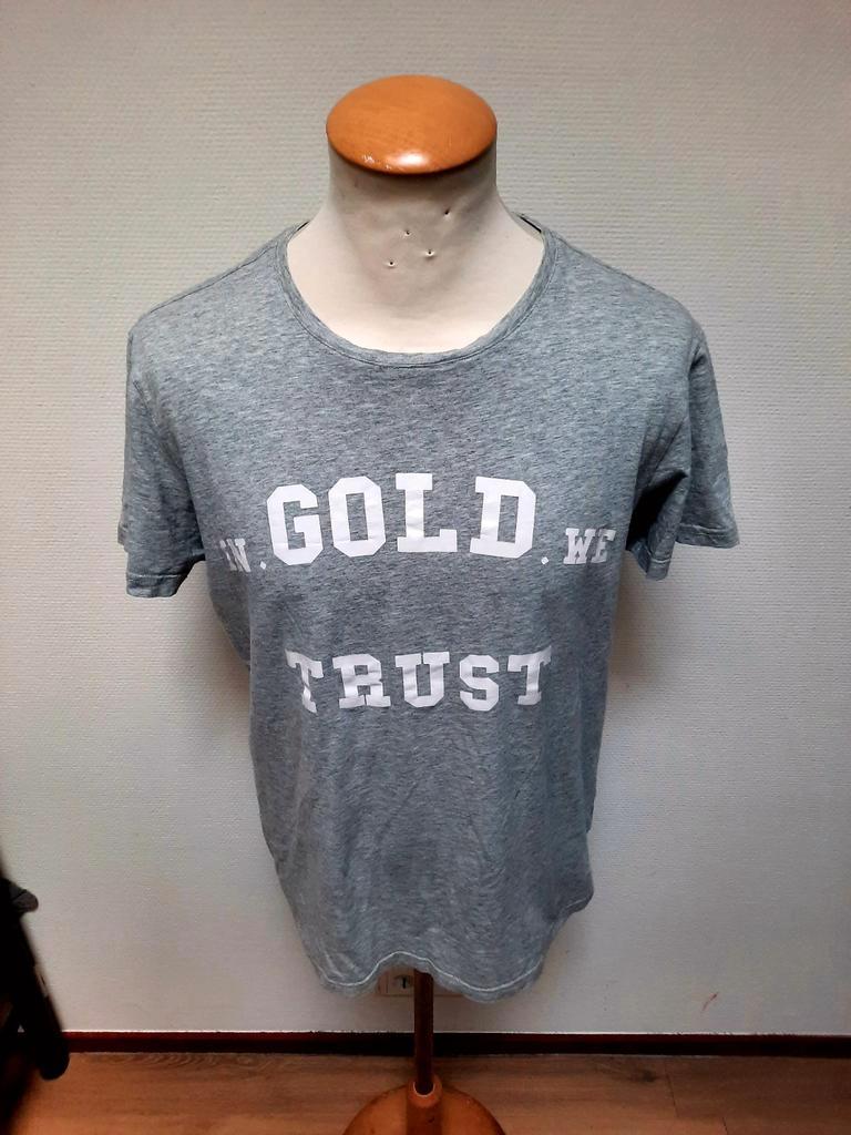 Origineel in gold we trust t-shirt 