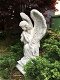 tuinbeeld van een engel , lief beeld , biddend - 4 - Thumbnail