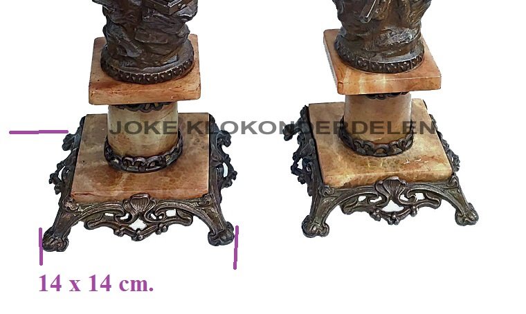 = 2 Klokstel beelden = 47839 - B - Afbeelding 3