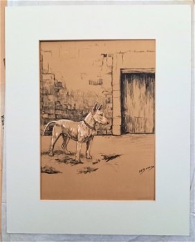 K.F. Barker Bull Terrier print - 0