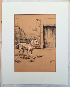 K.F. Barker Bull Terrier print