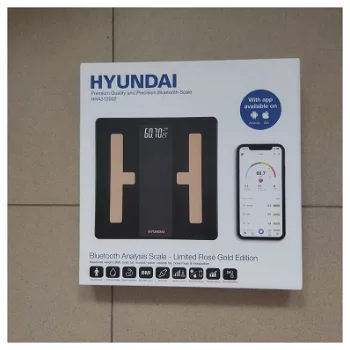 Personenweegschaal Hyundai met bluetooth en app - 0
