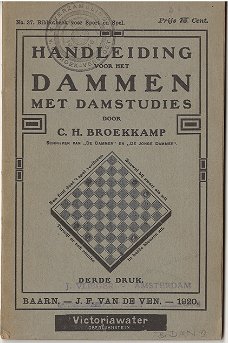 Handleiding voor het dammen met Damstudies