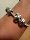 Orginele pandora armbanden incl bedels - 2 - Thumbnail