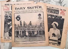 Daily Sketch June 5 1913 Suffragette Emily Davison Derby