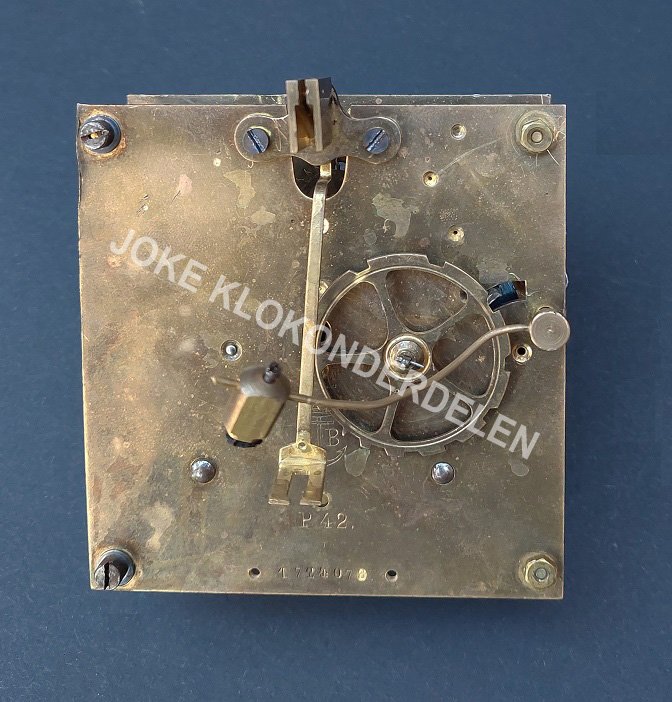 = Uurwerk v onderdelen = G.Becker P 42 =47951 - Afbeelding 3