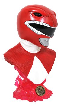 Diamond Select Mighty Morphin Power Rangers Legends in 3D Bust Red Ranger - 1