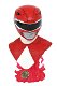 Diamond Select Mighty Morphin Power Rangers Legends in 3D Bust Red Ranger - 2 - Thumbnail