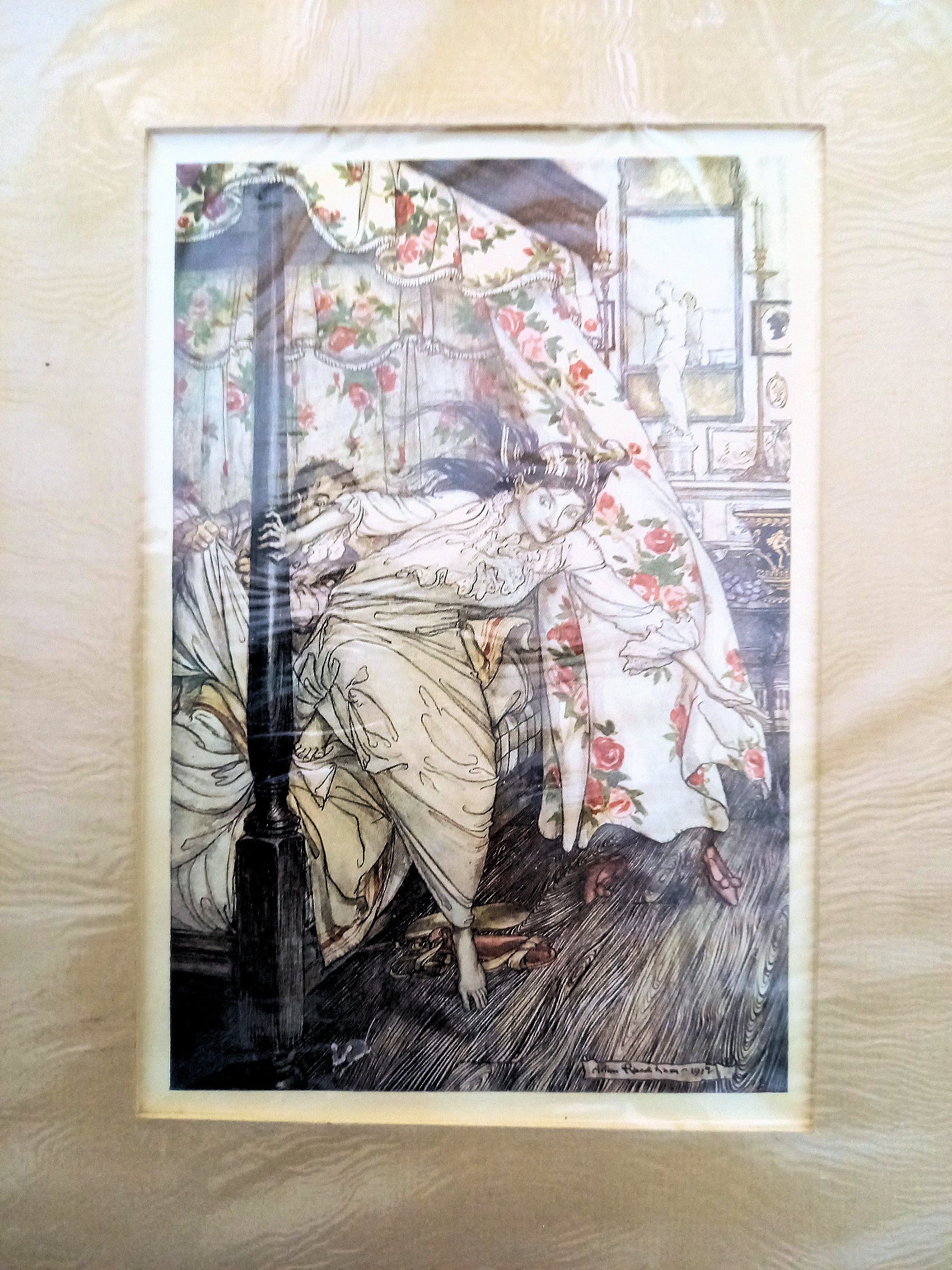 Prent Arthur Rackham uit Aesop's fables - nr. 1